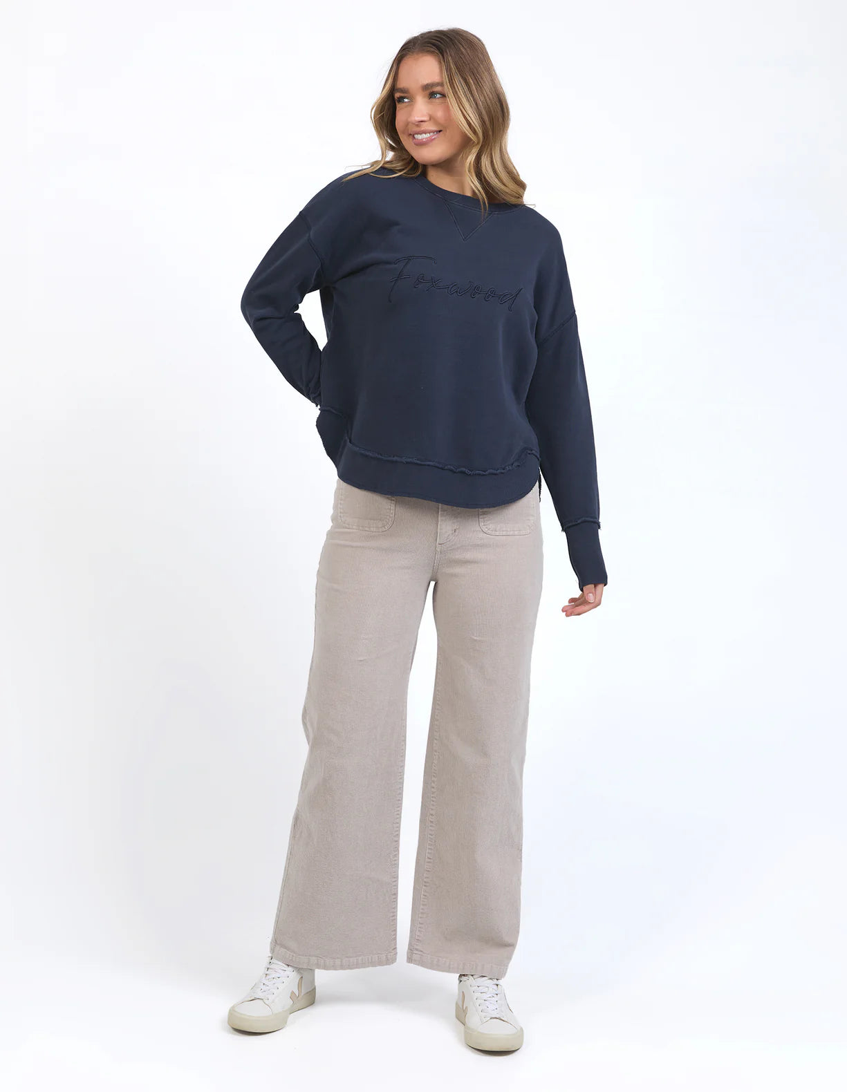 Foxwood Signature Crew Navy