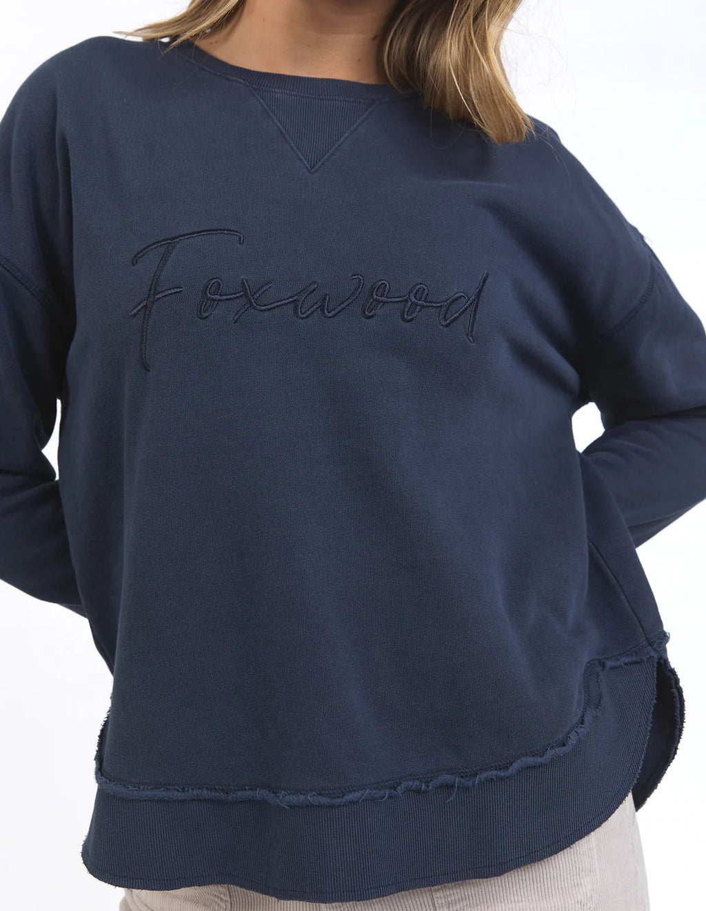 Foxwood Signature Crew Navy