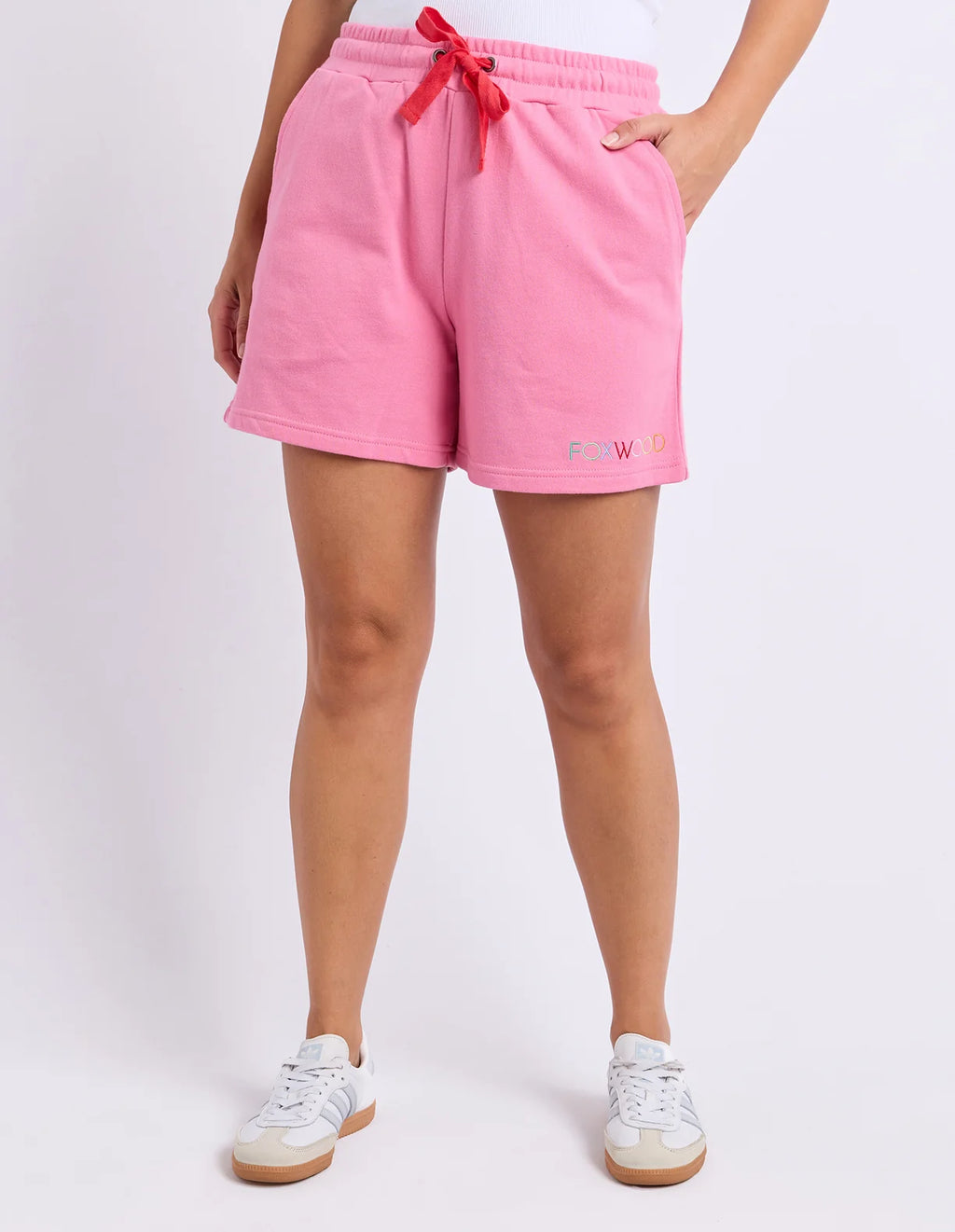 Foxwood Simplified Confetti Shorts Bubblegum