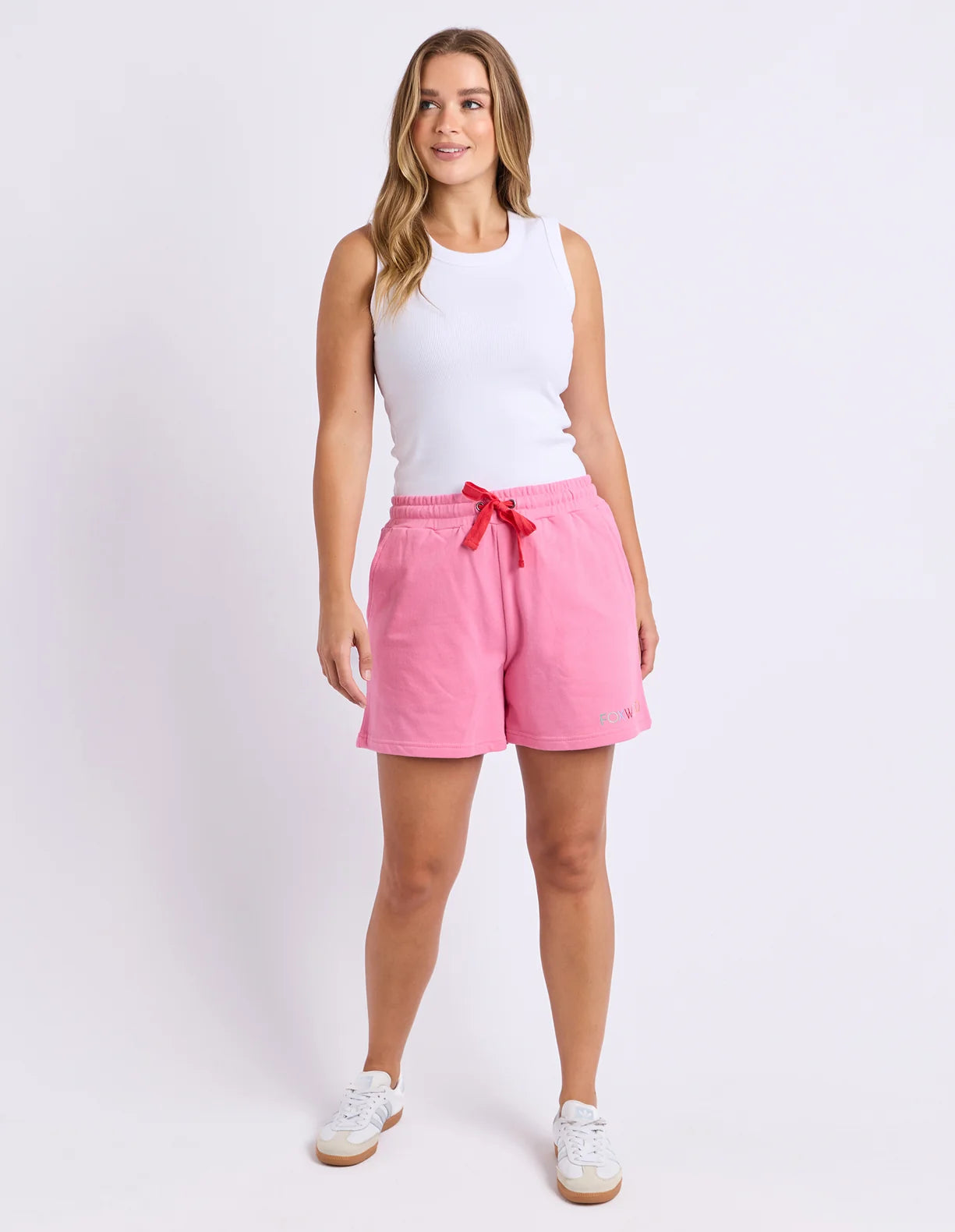 Foxwood Simplified Confetti Shorts Bubblegum