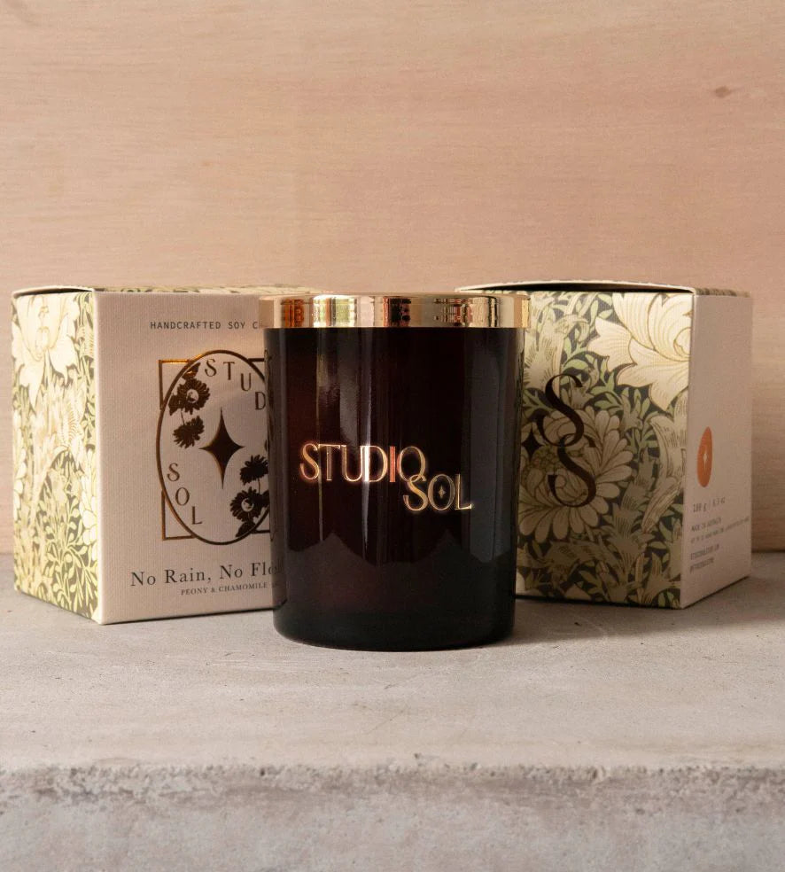 Studio Sol Handcrafted Soy Candle 180g