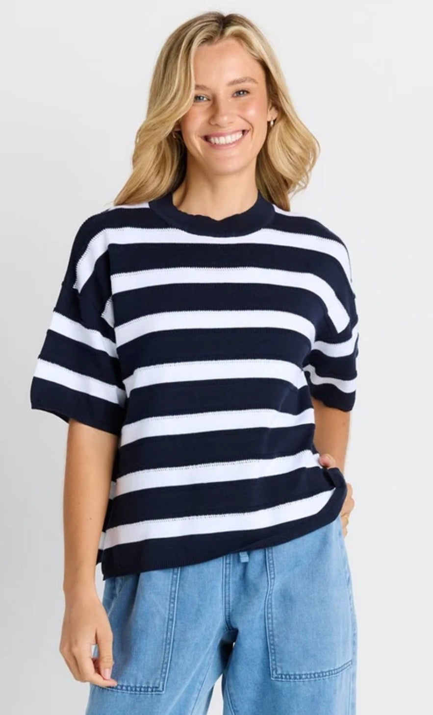 Betty Basics Libby Boxy Top