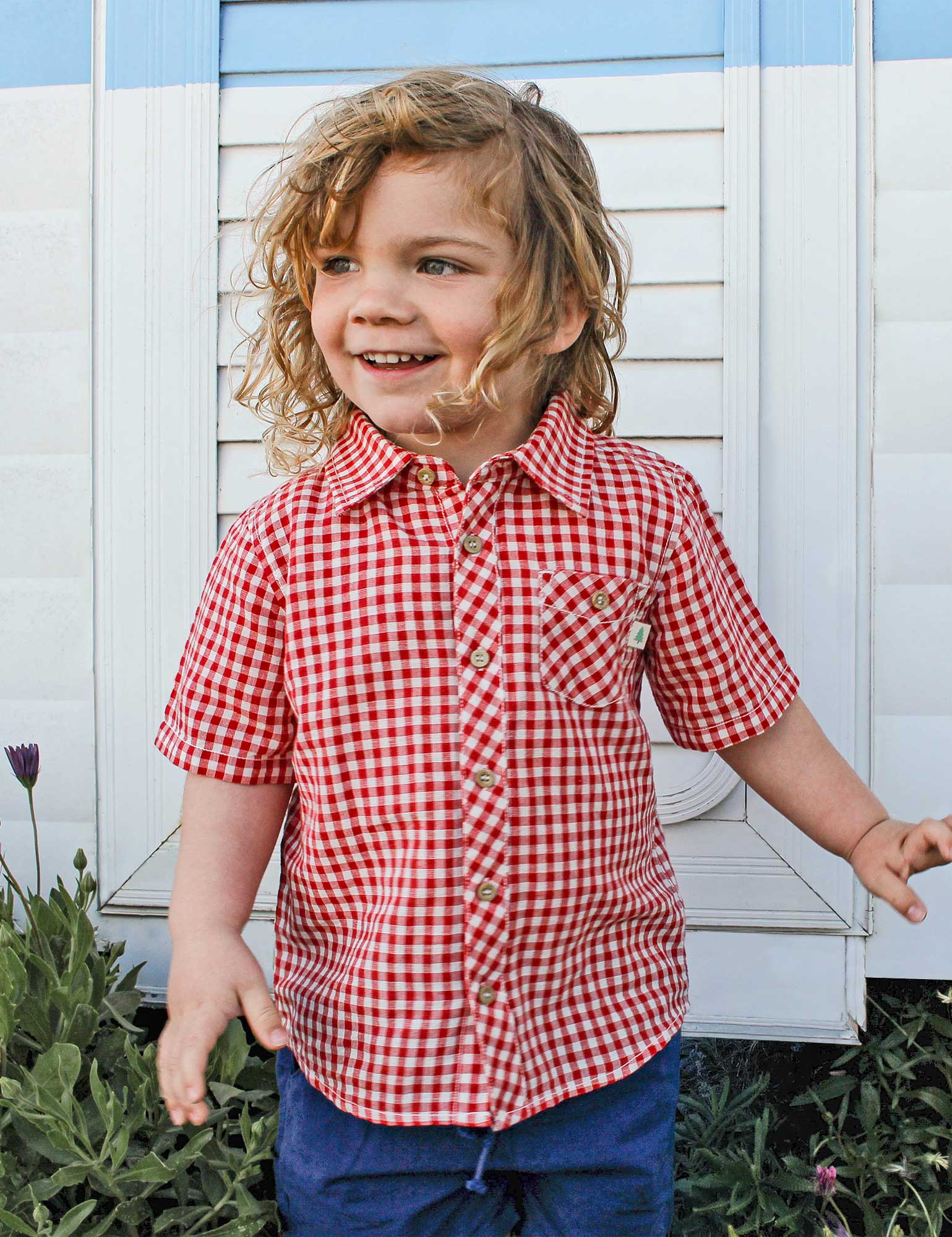 Purebaby Linen Blend Shirt