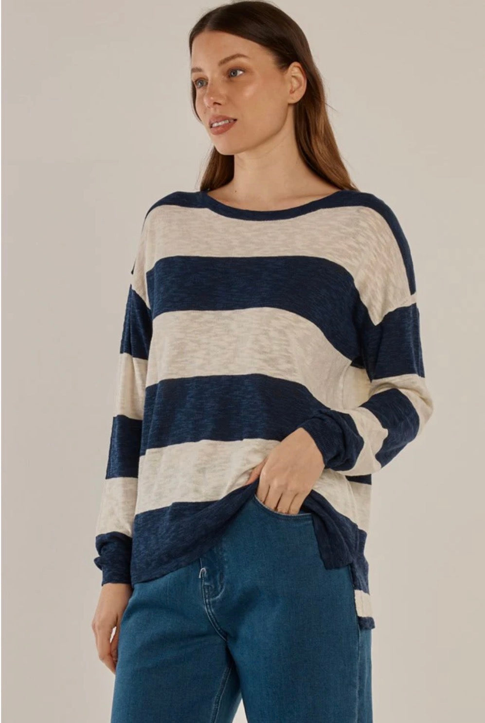 Betty Basics Natasha Knit Ocean