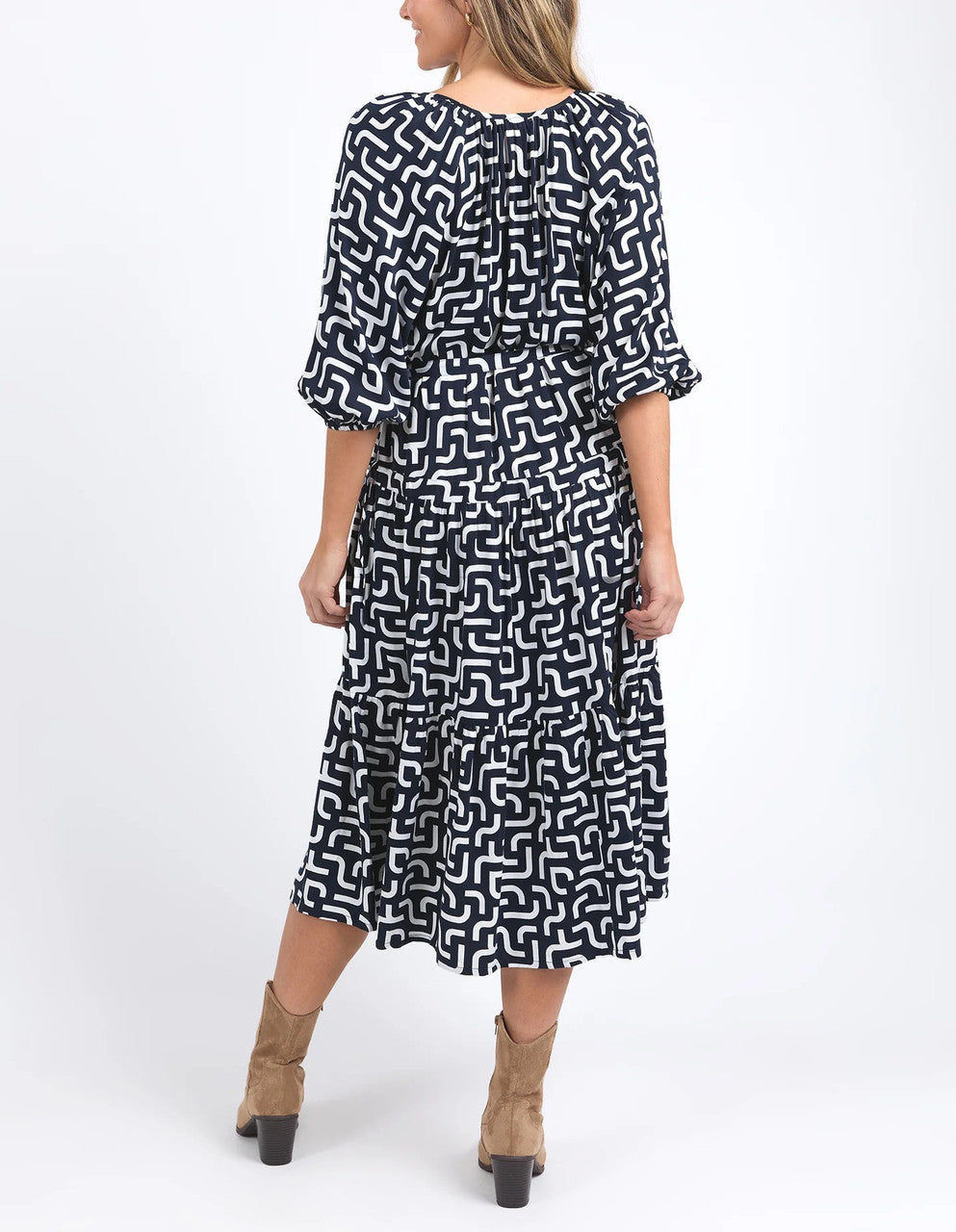 Elm Gemma Geo Dress