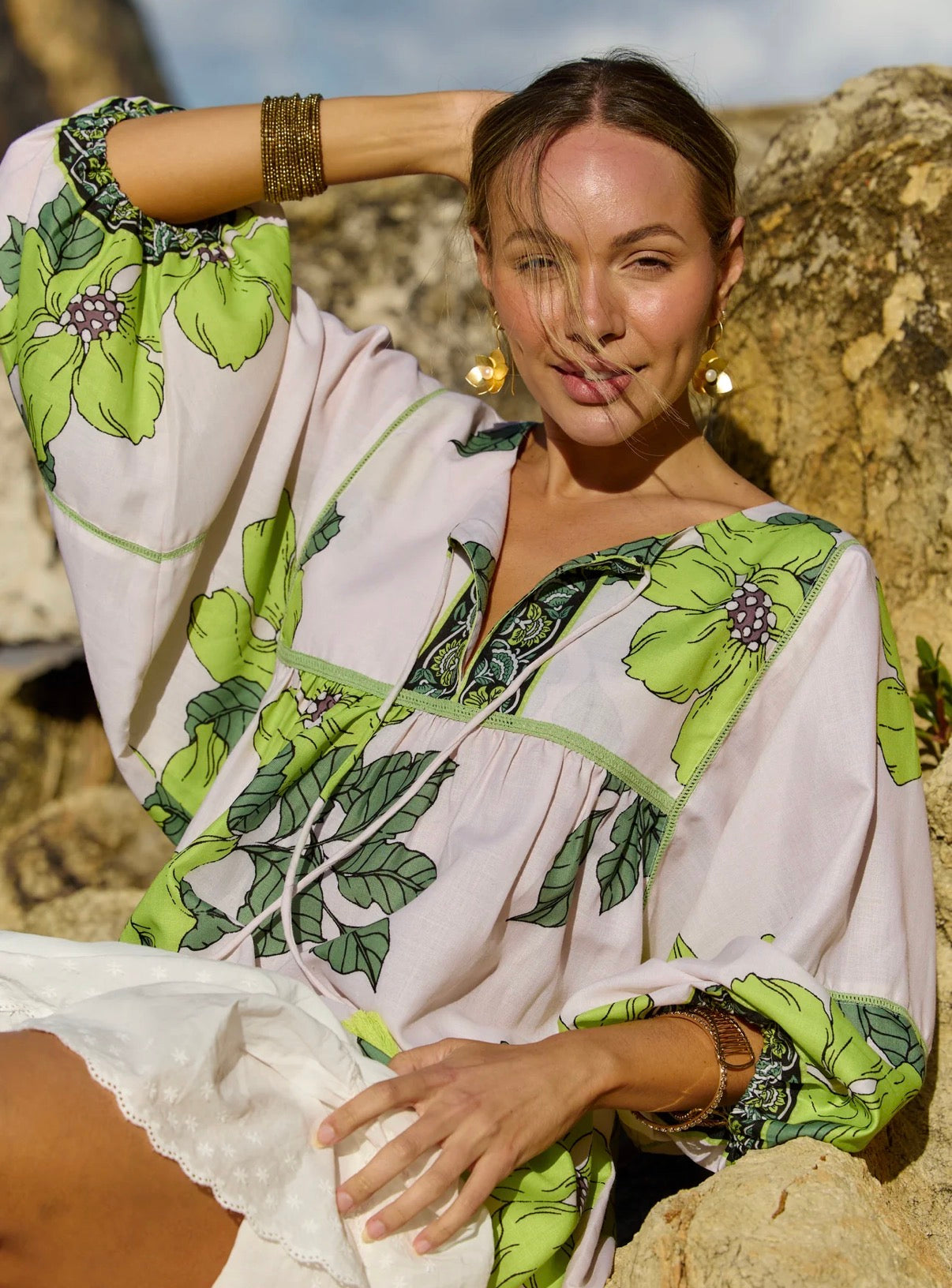 Naudic Bahamas Top Paradise Green