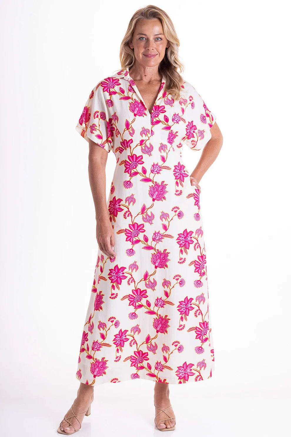Wyatt Wylde Lux Dress Pink Lotus