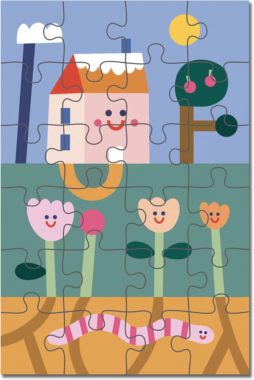 Under the Garden 24 piece puzzle