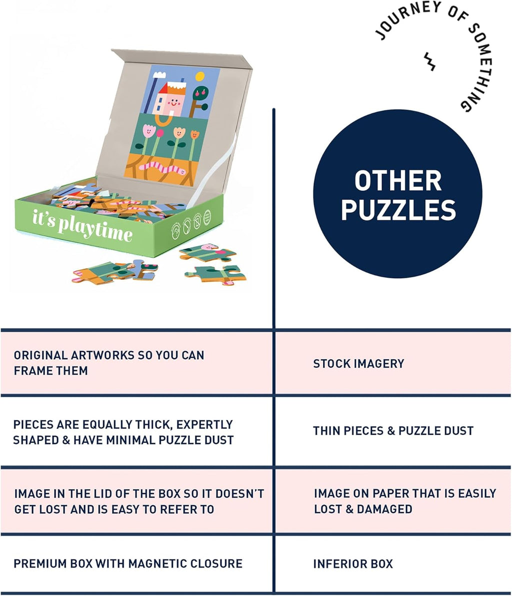 Under the Garden 24 piece puzzle