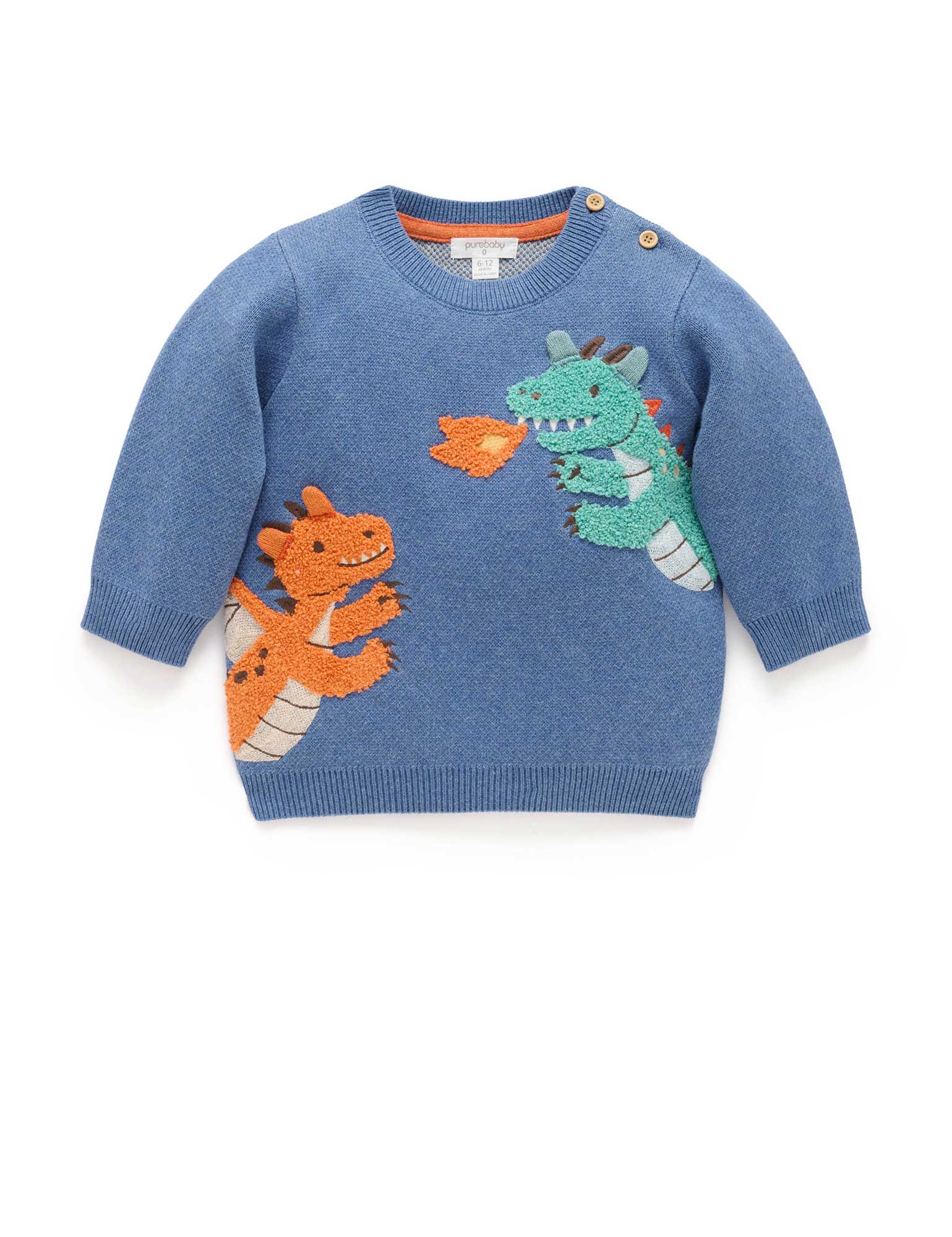 Purebaby Dragon Friends Jumper