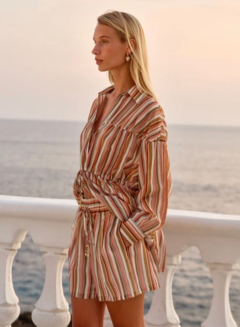Fate & Becker Ottilie Short Sandbar stripe