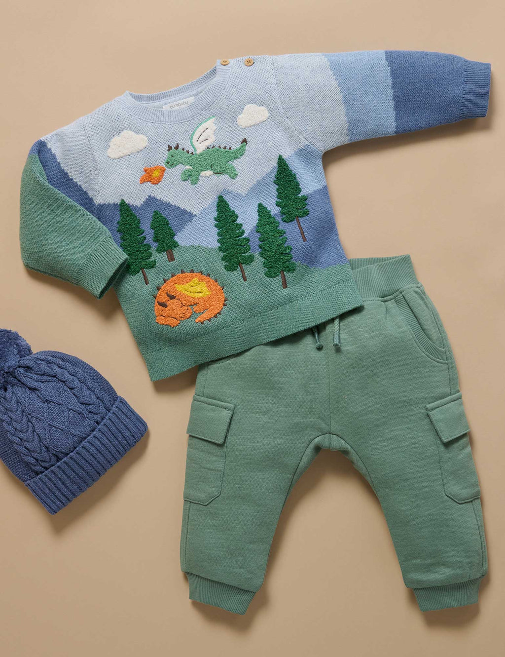 Purebaby Dragon Mountain Jumper