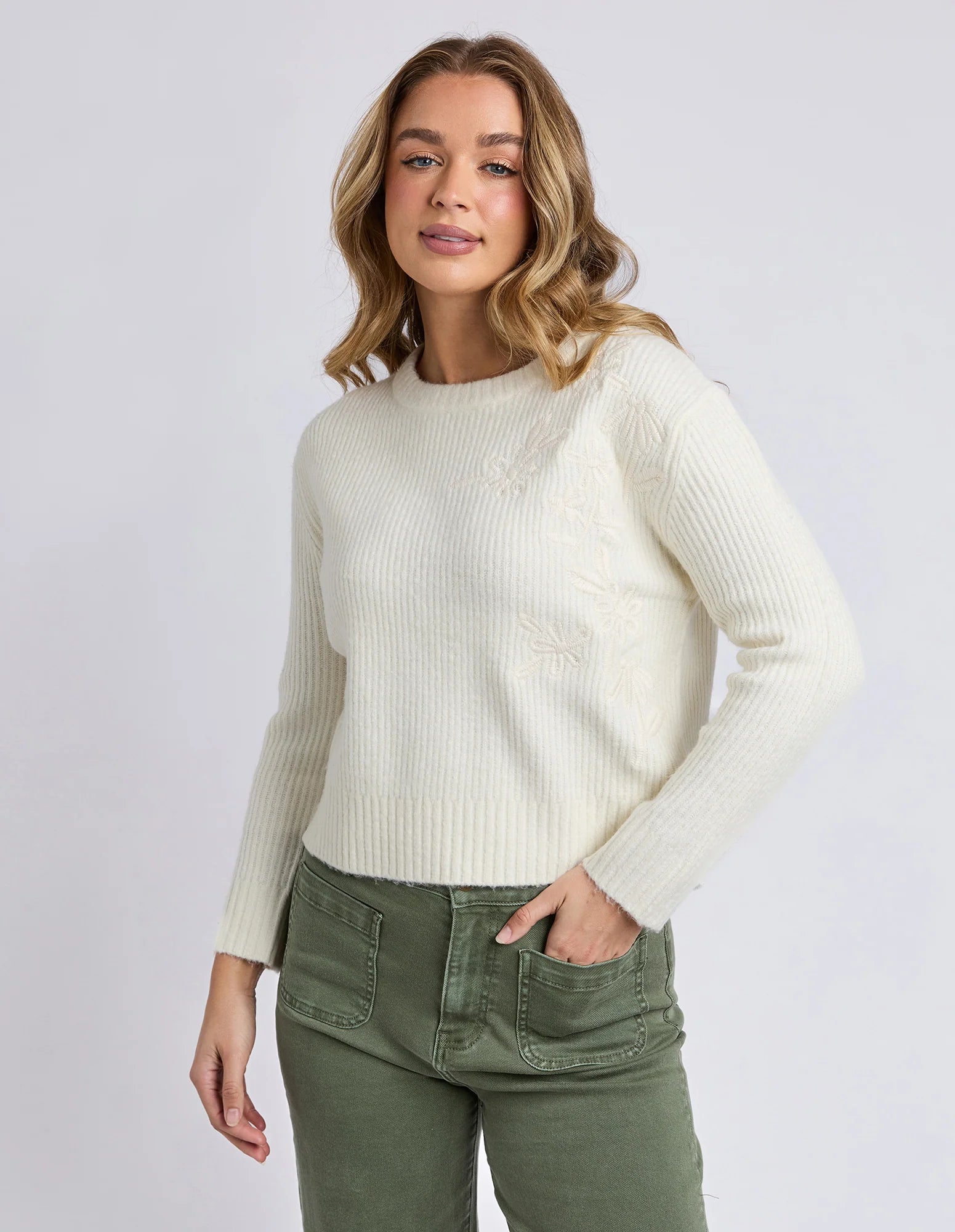 Foxwood Marla Floral Knit