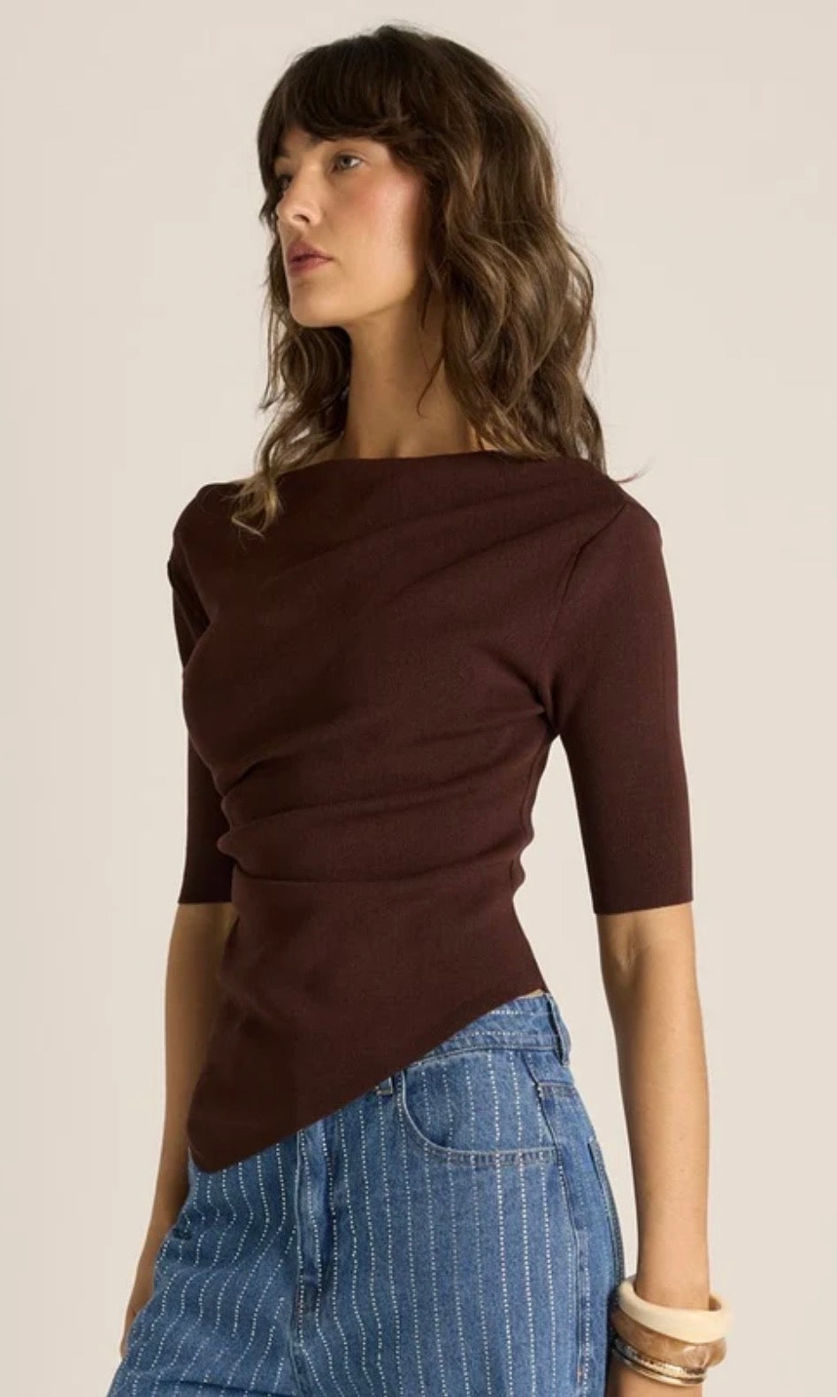 Fate & Becker Estelle Drape Top