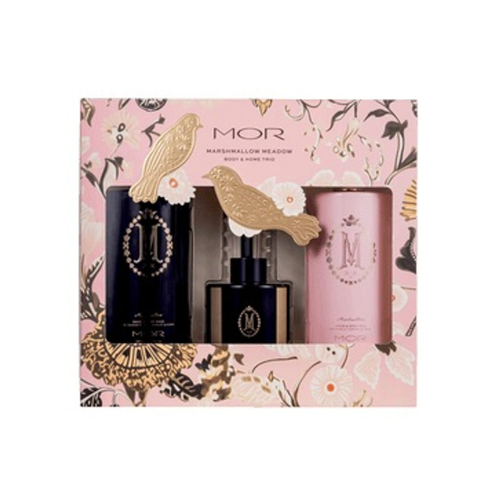 Mor Marshmallow Meadow Body & Home Trio