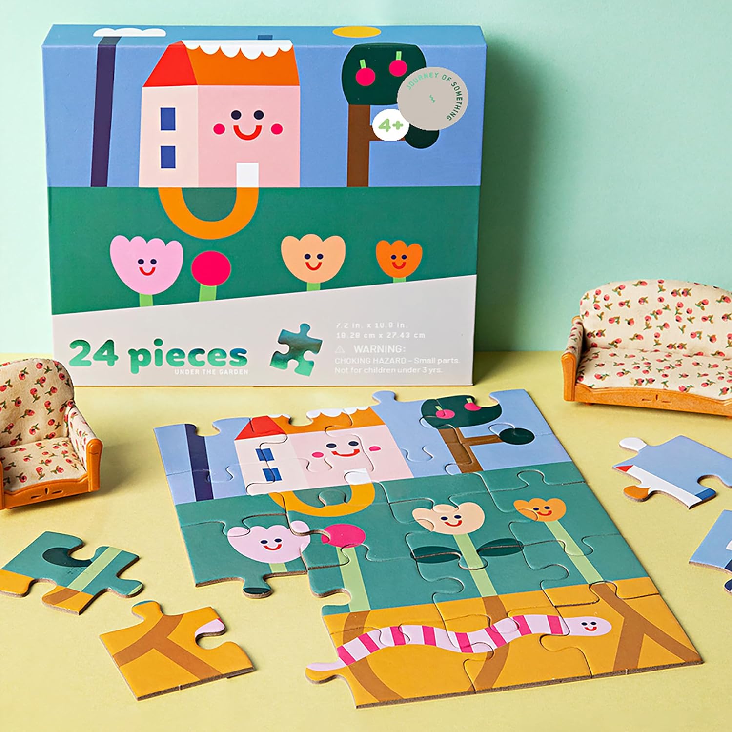 Under the Garden 24 piece puzzle