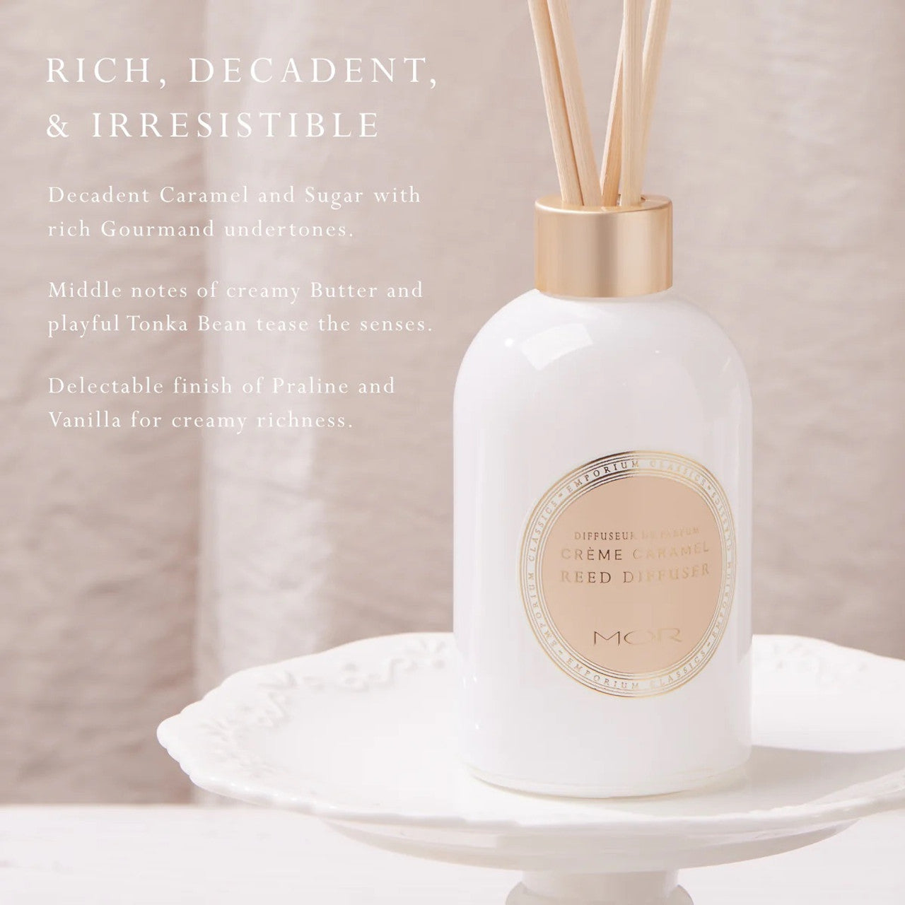 MOR Creme Caramel Diffuser