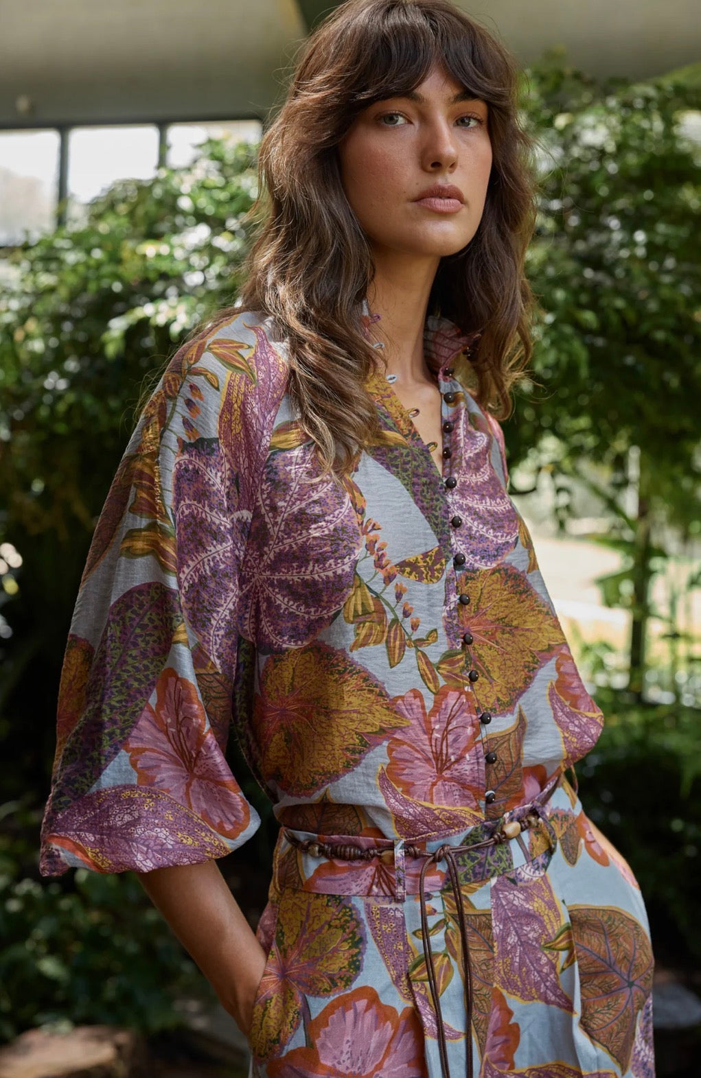 Fate & Becker Daria Shirred Blouse