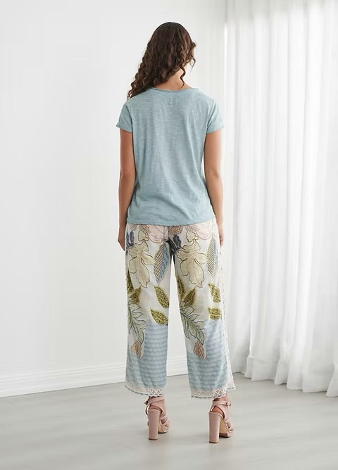 Caju Stitchwork Round Neck Tee