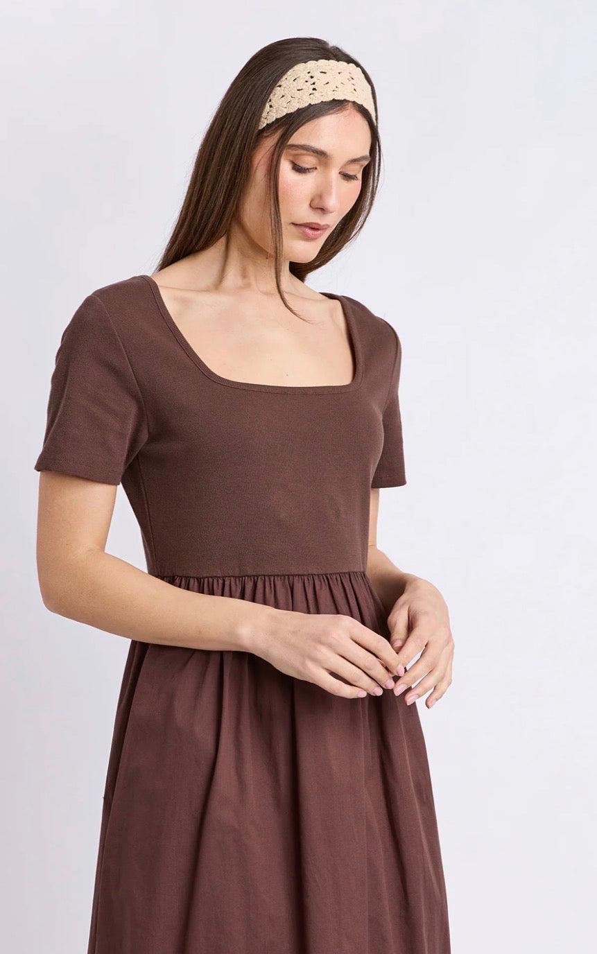 Foxwood Ella Dress Chocolate