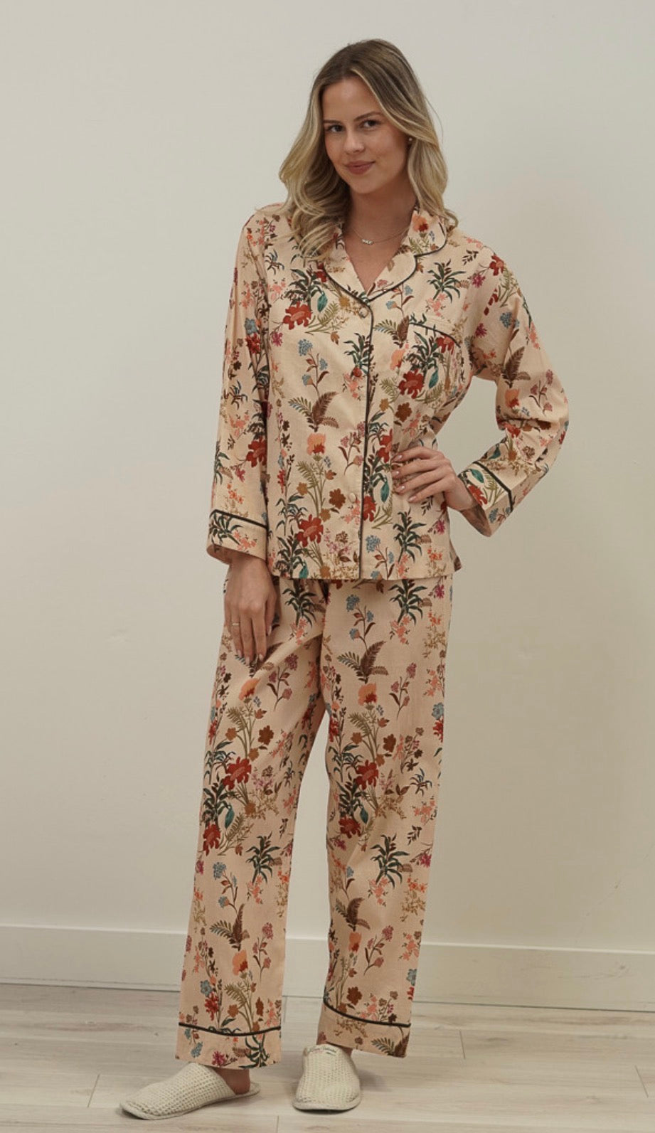 LU Wildflower Field Long PJ set