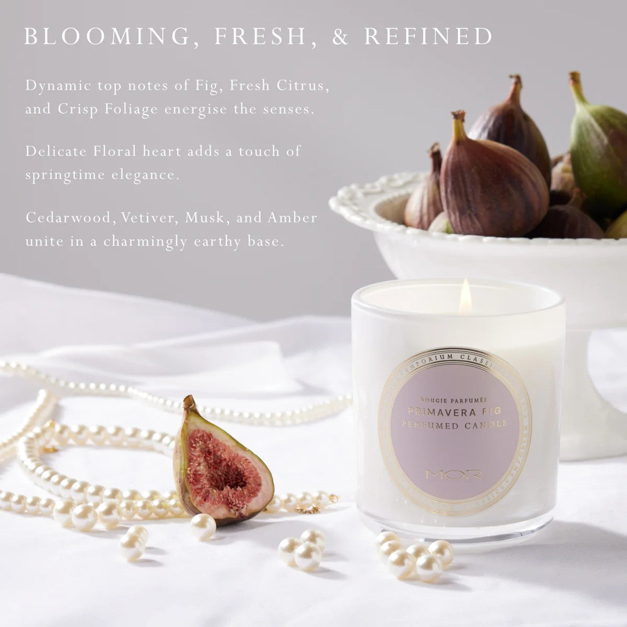 MOR Primavera Fig Candle