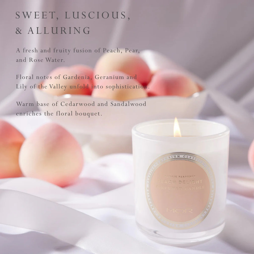 MOR Peach Delight Candle