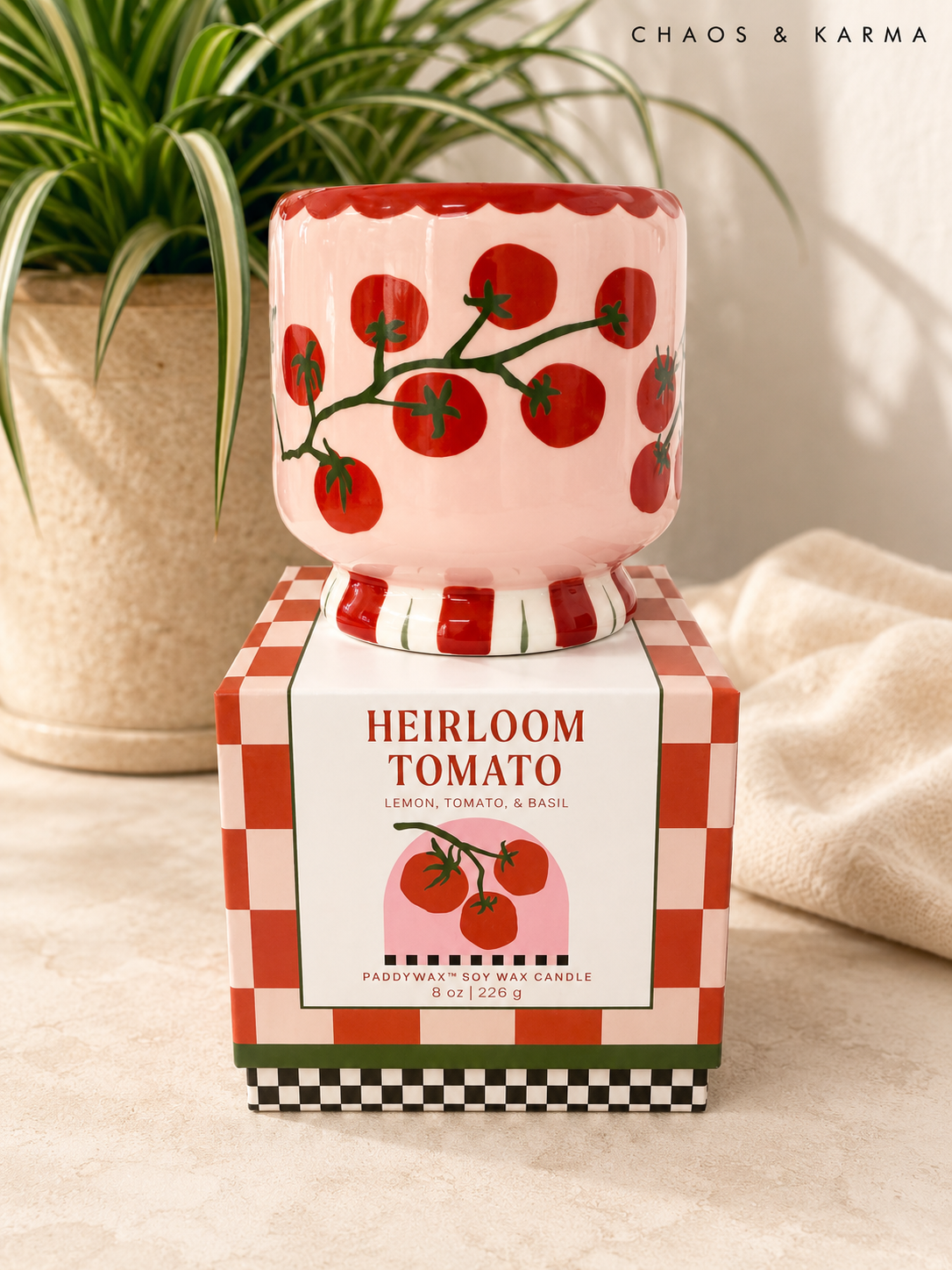 Paddywax Adopo Ceramic Candle