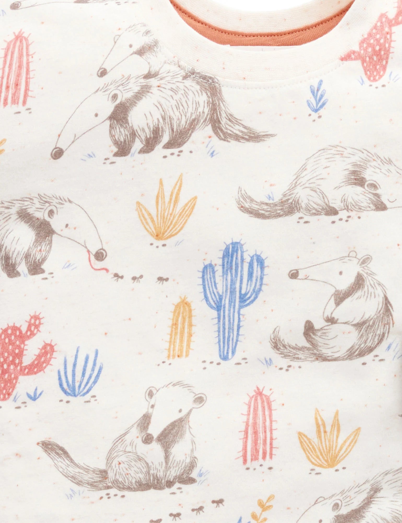 Purebaby Striped Overall set