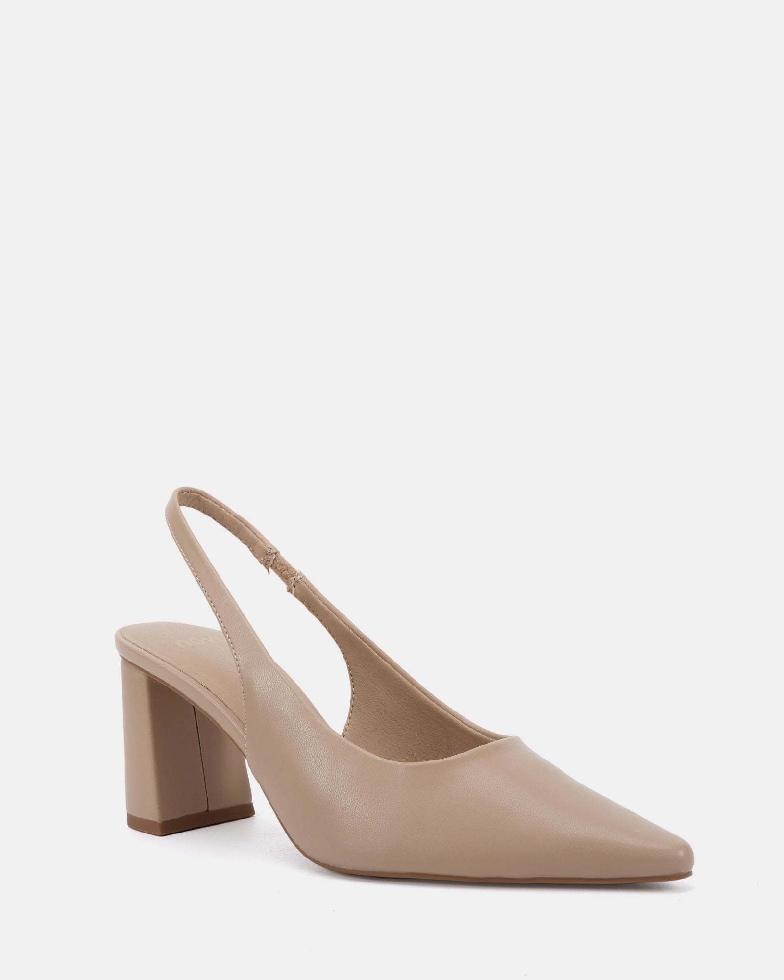 Novo Irie Neutral Smooth Heels