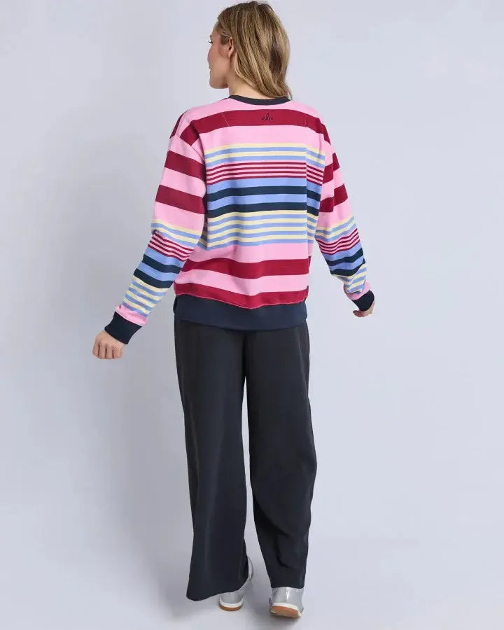 Elm Alva Stripe Crew