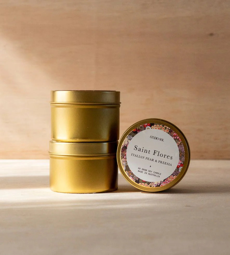 Studio Sol Travel Tin Candles