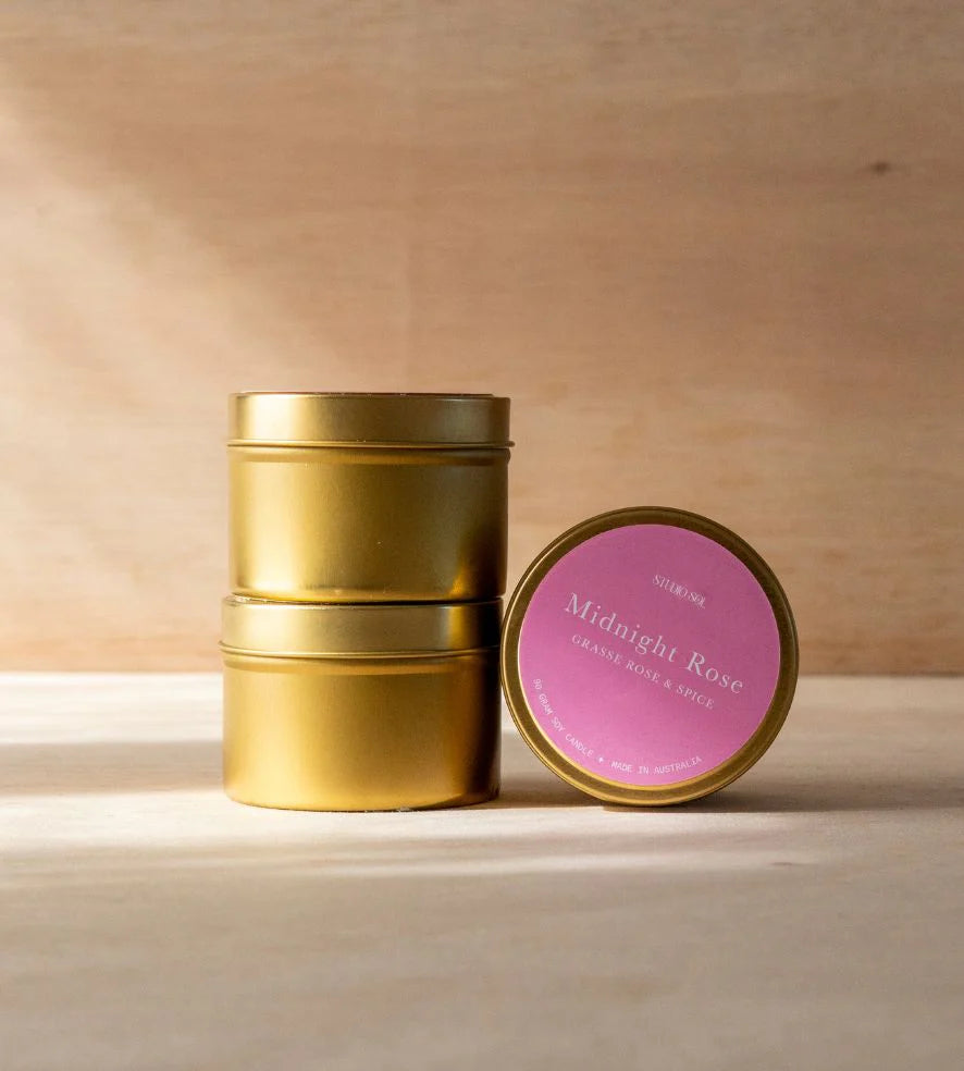 Studio Sol Travel Tin Candles