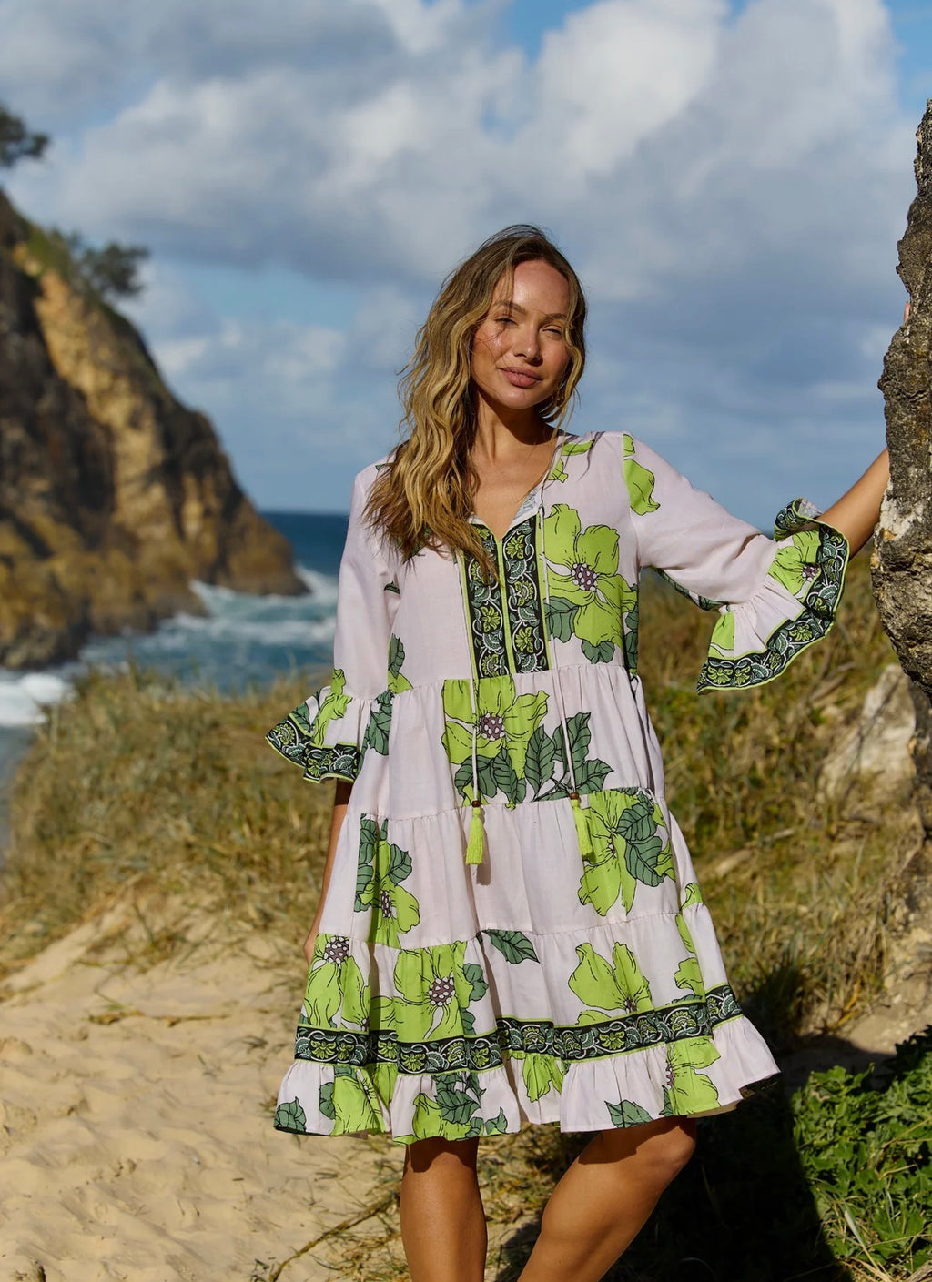 Naudic Libra Dress Paradise Green