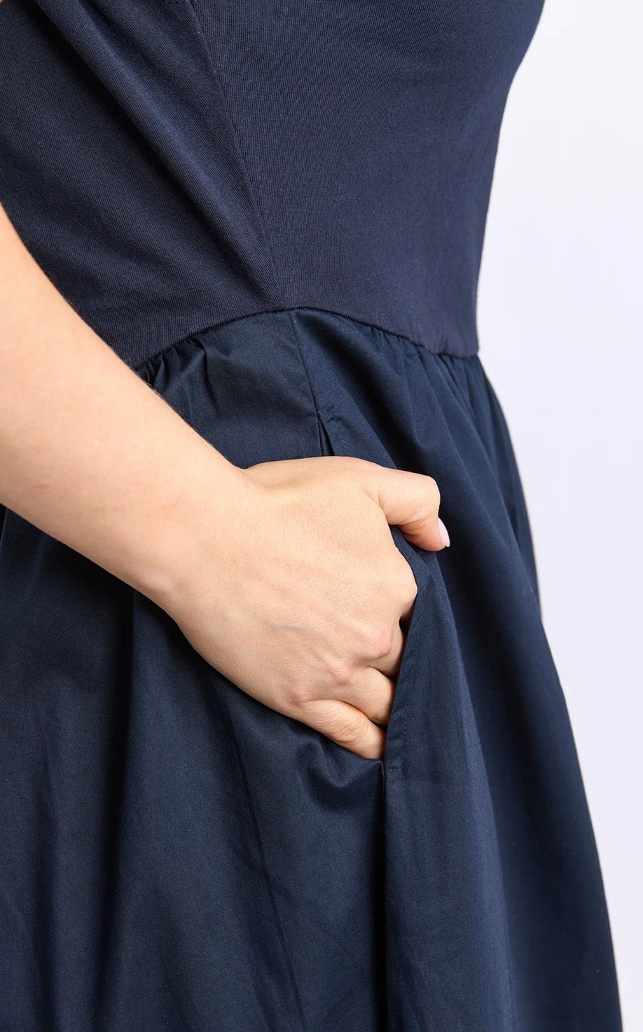 Elm Flo Dress Navy