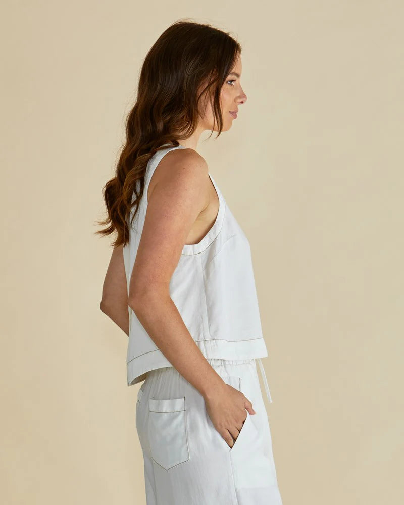 Betty Basics Copacabana Shell Top