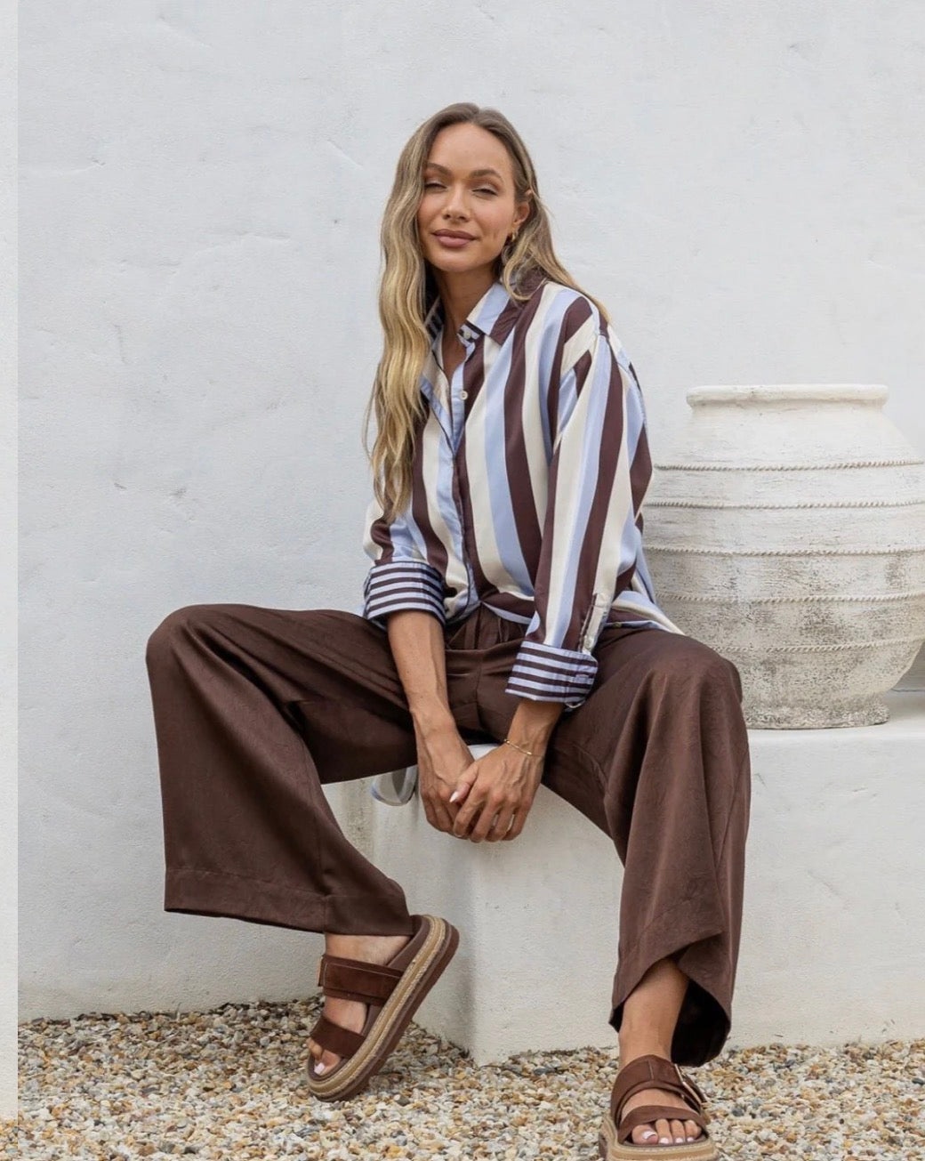 Jatea The Label Portofino Stripe Shirt