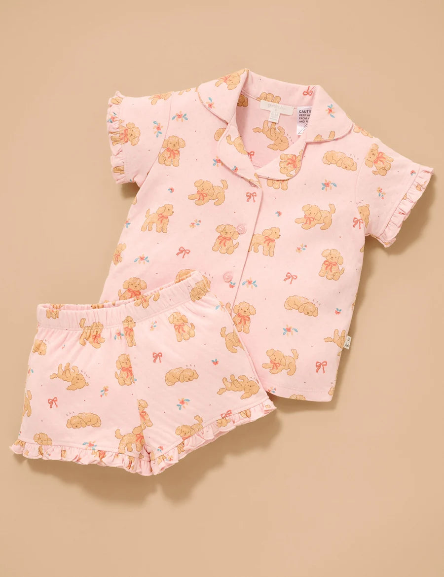 Purebaby PJ Set Poodle Dreams