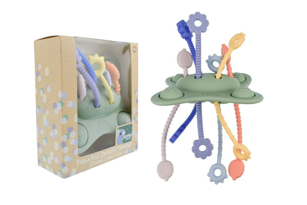 Eleganter Silicone Pop & Pull Teether