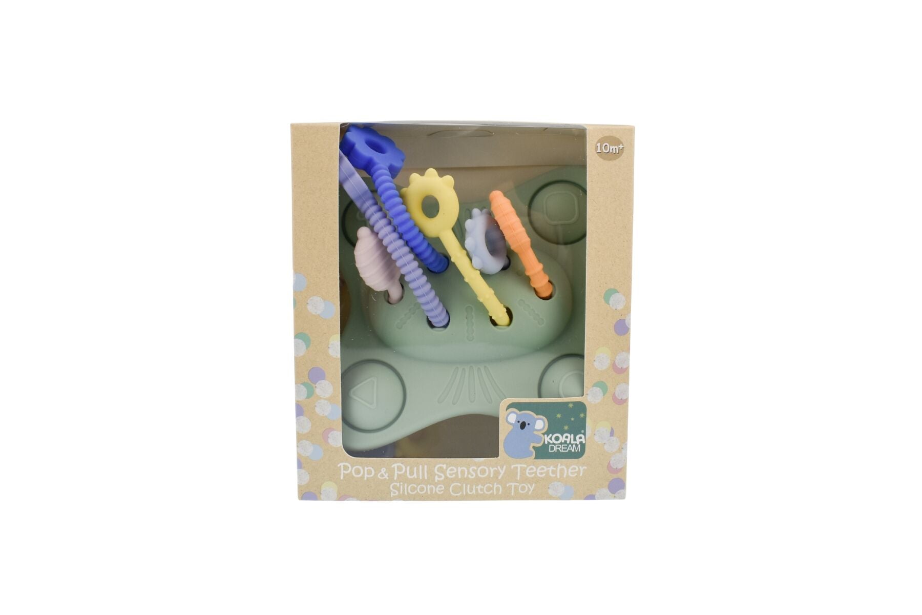 Eleganter Silicone Pop & Pull Teether