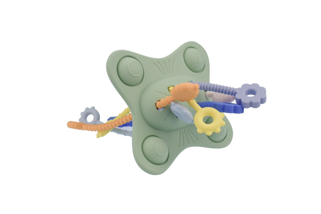 Eleganter Silicone Pop & Pull Teether