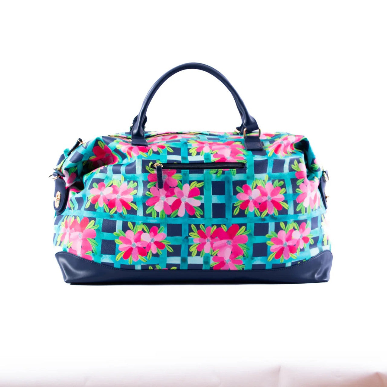 Liv & Milly Garden Trellis overnight bag