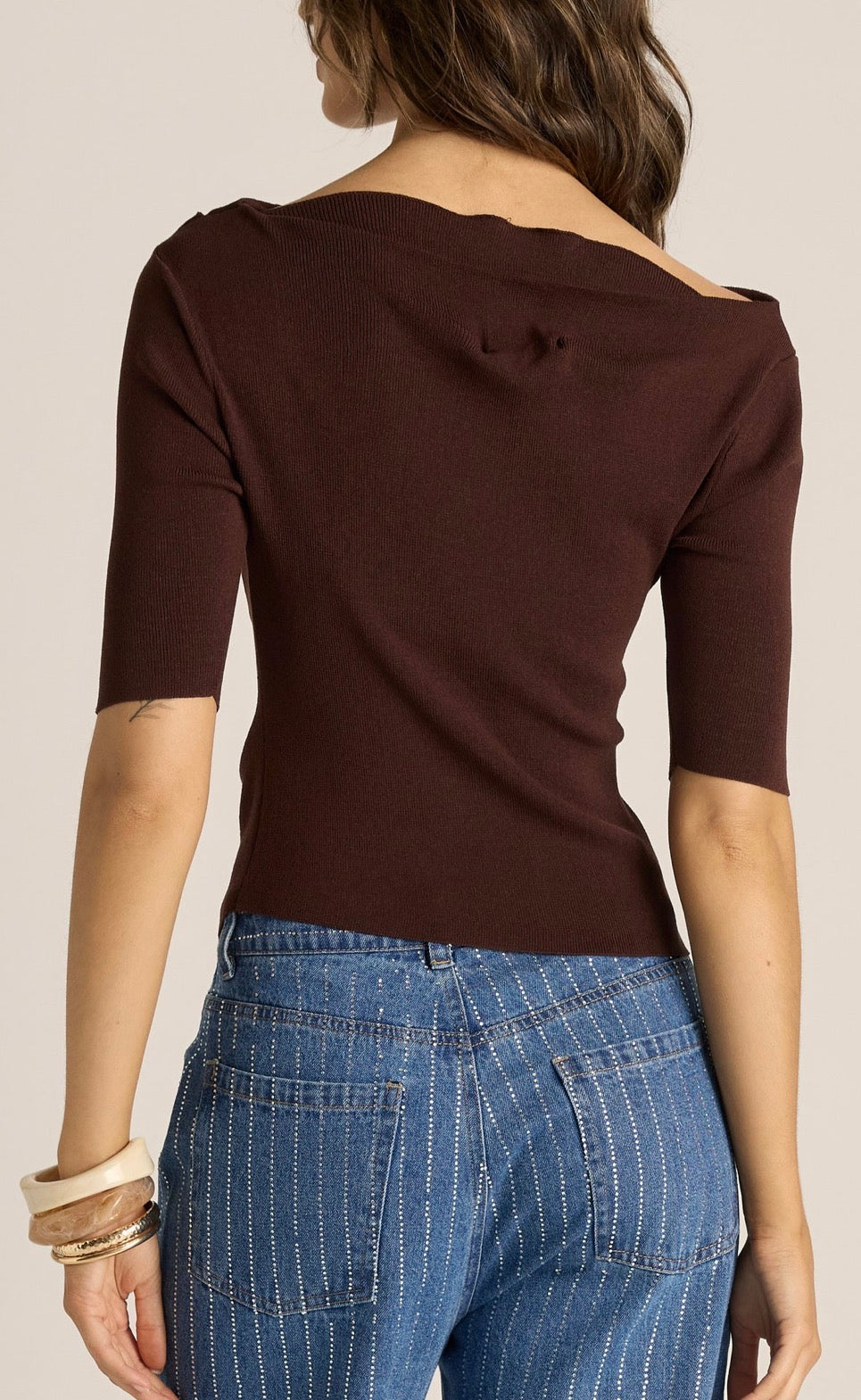 Fate & Becker Estelle Drape Top