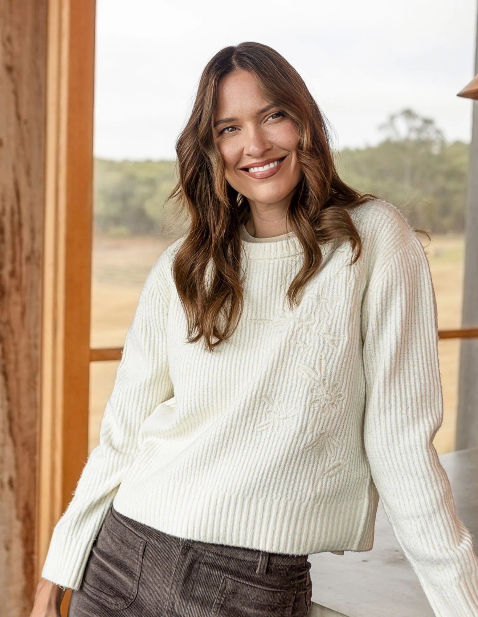 Foxwood Marla Floral Knit