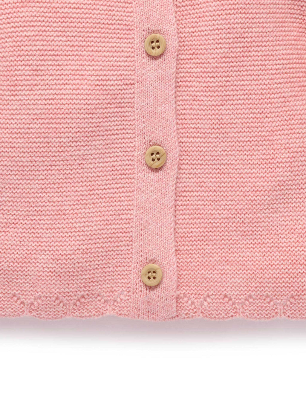 Purebaby Crochet Collar Cardigan
