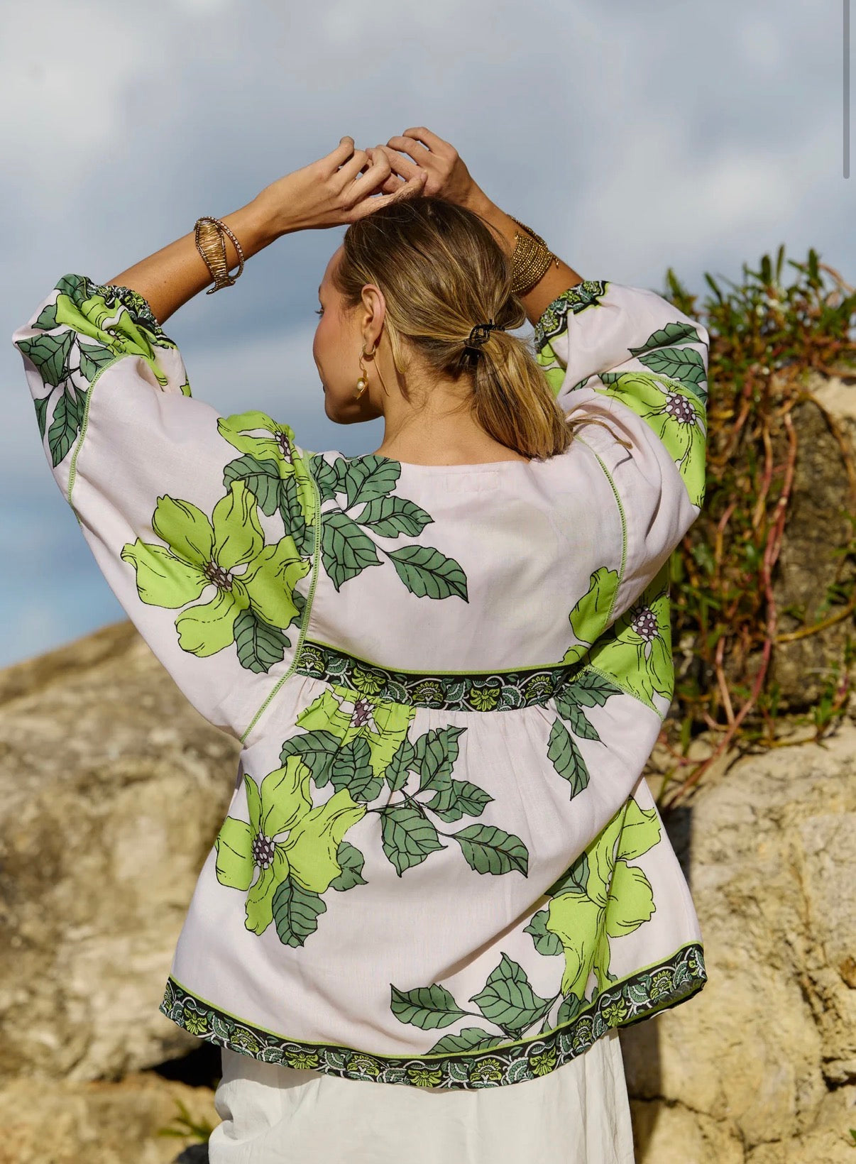 Naudic Bahamas Top Paradise Green