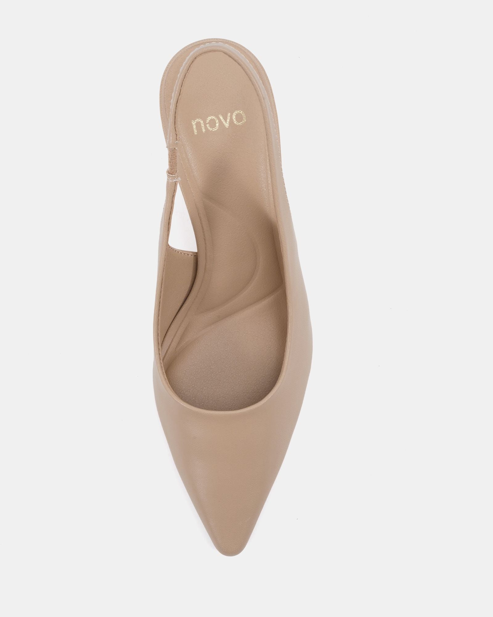 Novo Irie Neutral Smooth Heels