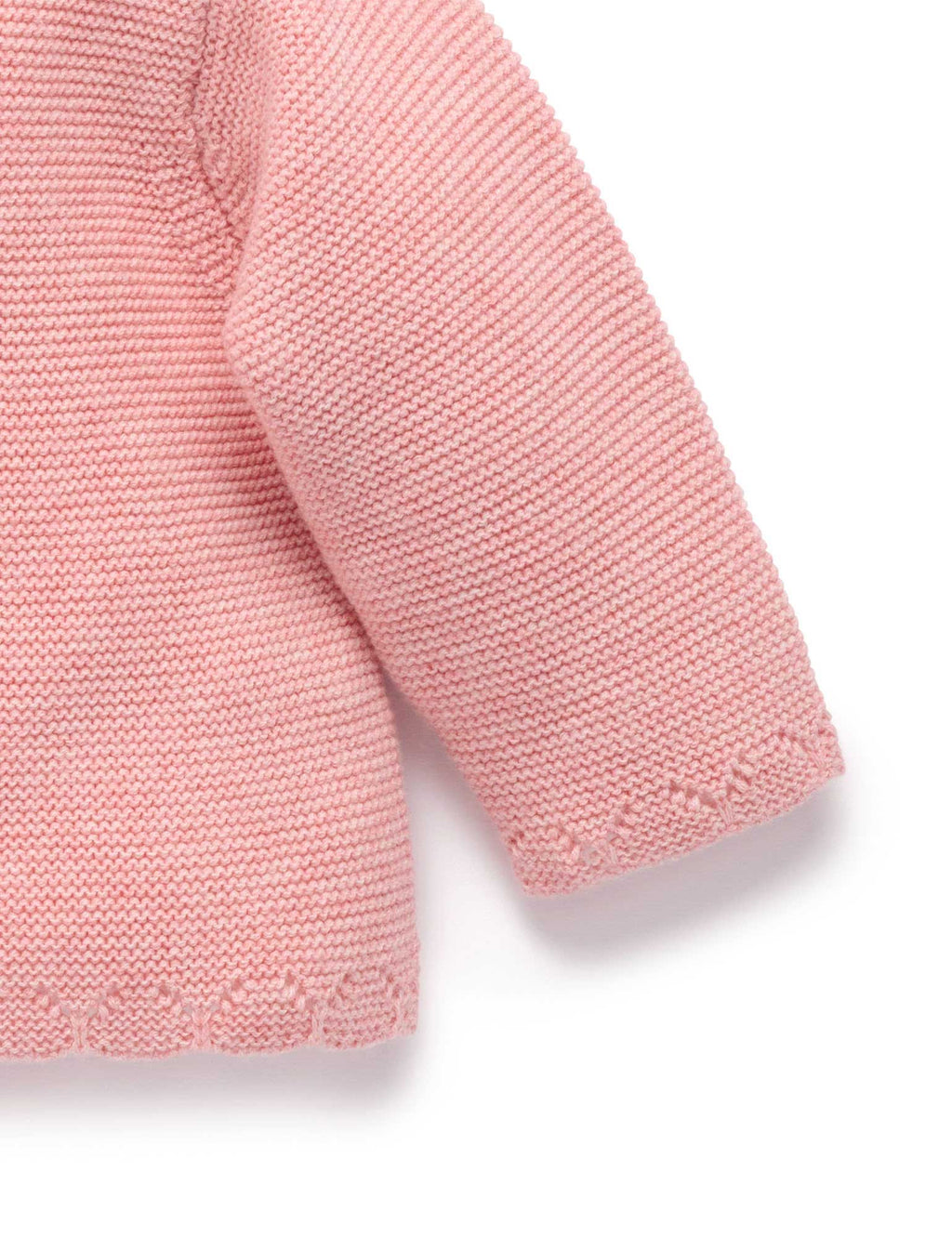 Purebaby Crochet Collar Cardigan