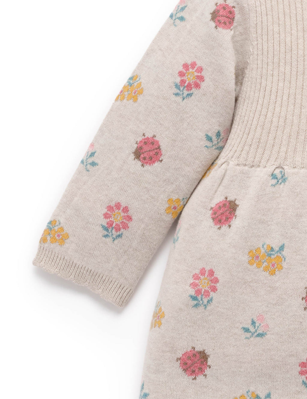 Purebaby Ladybird Knitted Dress