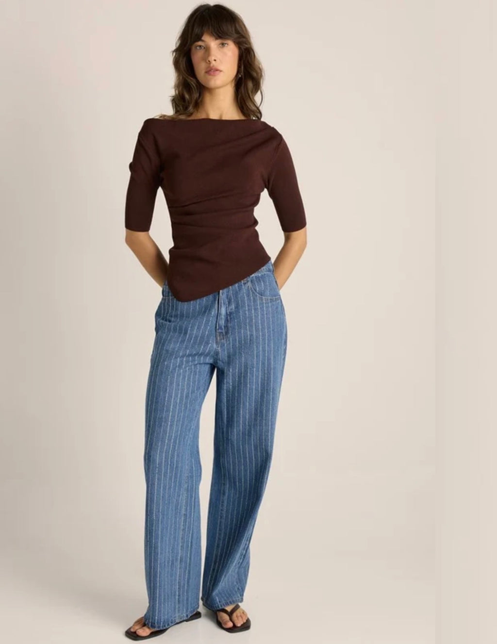 Fate & Becker Estelle Drape Top